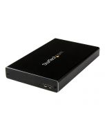 StarTech.com 2.5" IDE Hard Drive Enclosure - Supports UASP - Aluminum - IDE and SATA - USB 3.0 HDD Enclosure - External Drive (UNI251BMU33)