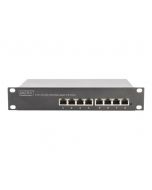 DIGITUS 8-Port Gigabit Netzwerkswitch, 10 Zoll, Unmanaged