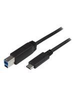 StarTech.com USB-C auf USB-B Kabel - St/St - 2m - USB 3.0 - USB B Kabel - USB C zu USB B Kabel - USB Typ C zu Typ B Kabel - USB-Kabel - USB-C (M)