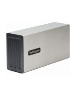 StarTech.com Thunderbolt 3 PCIe Expansion Chassis, Enclosure Box W/Dual PCI-E Slots, External PCIe Slots for Laptops/Desktops/All-In-Ones, 8K/4K Output Via TB3/DP 1.4 Ports - For PCI Express Cards (2TBT3-PCIE-ENCLOSURE)