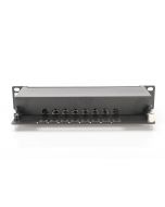 DIGITUS CAT 6, Klasse E Patch Panel, geschirmt, schwarz