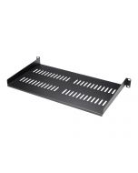 StarTech.com Belüfteter Server Rack Fachboden 1 HE - 25 cm Tief - Stahl - Rack - Regal - Schwarz - 1U - 25.4 cm (10")