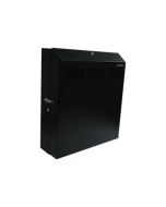 StarTech.com 4 HE 19 Wandschrank Server Rack abschließbar inklusive 2 Lüfter - max. 68Kg - Rack Wandgehäuse Schwarz - Schrank - geeignet für Wandmontage - 120 mm - Schwarz - 4U - 48.3 cm (19")