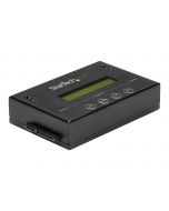 StarTech.com 2,5 / 3,5 SATA / SSD Festplatten Duplikator / Eraser - Festplatten Kopierstation mit 14 GB/s Duplizier-Geschwindigkeit - Festplattenduplikator - 2 Schächte (SATA-600)