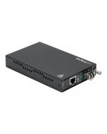 StarTech.com OAM Gigabit Ethernet Multimode LWL / Glasfaser LC Medienkonverter bis 550m