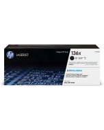 HP 136X High Yield Black Original LaserJet Toner Cartridge, 2600 Seiten, Schwarz, 1 Stück(e)