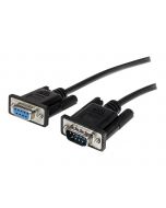 StarTech.com 1m DB9 Seriell RS232 Verlängerungskabel - RS 232 DB-9 Kabel Verlängerung- DB 9 (Stecker)