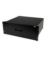 StarTech.com 4HE Rackschublade aus Stahlblech in Schwarz