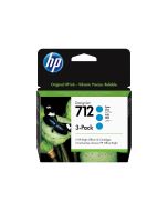 HP 712 - 3er-Pack - 29 ml - Cyan - original - DesignJet