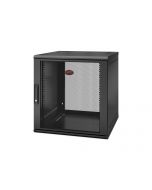 APC NetShelter WX AR112SH6 - Gehäuse - geeignet für Wandmontage - Schwarz - 12U - 48.3 cm (19")