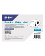 Epson Premium - Matt - Rolle (5,1 cm x 35 m) 1 Rolle(n) Etiketten-Endlospapier - für Epson TM-C3400-LT; ColorWorks CW-C4000E (BK)