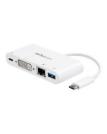 StarTech.com USB-C Multiport Adapter für Laptops - mit Stromversorgung (USB PD)