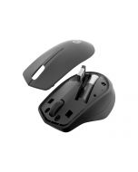 HP 285 Silent - Maus - ergonomisch - optisch - kabellos - 2.4 GHz - kabelloser Empfänger (USB)