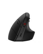 HP 920 - Vertikale Maus - ergonomisch - 6 Tasten - kabellos - 2.4 GHz, Bluetooth 5.3 - kabelloser Empfänger (USB)