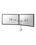 Neomounts FPMA-D935DG - Befestigungskit - Voll beweglich - für 2 LCD-Displays - Silber - Bildschirmgröße: 25.4-69 cm (10"-27")