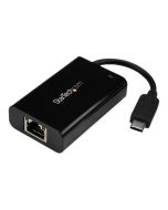 StarTech.com USB-C auf Gigabit Netzwerkadapter mit Stromversorgung