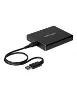 StarTech.com SSD Festplattengehäuse für zwei M.2 Festplatten - USB 3.1 Type C - USB C Kabel - USB 3.1 Case zu 2x M2 Adapter - Flash-Speicher-Array - 2 Schächte - USB 3.1 (extern)