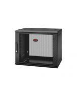 APC NetShelter WX AR109SH4 - Gehäuse - geeignet für Wandmontage - Schwarz - 9U - 48.3 cm (19")