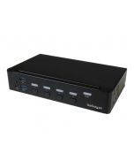 StarTech.com 4 Port HDMI KVM Switch - HDMI KVM Umschalter mit USB 3.0 Hub