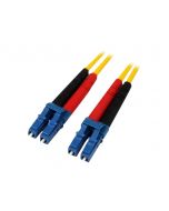 StarTech.com 10m Fiber Optic Cable - Single-Mode Duplex 9/125 - LSZH - LC/LC - OS1 - LC to LC Fiber Patch Cable (SMFIBLCLC10)