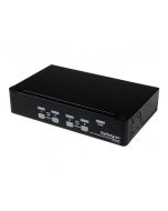 StarTech.com 4-Port USB KVM Swith with OSD - TAA Compliant - 1U Rack Mountable VGA KVM Switch (SV431DUSBU)