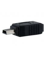 StarTech.com Micro USB auf Mini USB 2.0 Adapter - Bu/St - Schwarz - USB-Adapter - Micro-USB Typ B (W)