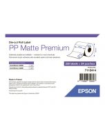 Epson Premium - Polypropylen (PP) - matt - permanenter Acrylklebstoff - 76 x 127 mm 5280 Etikett(en) (24 Rolle(n)