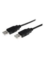 StarTech.com 1m USB 2.0 A auf A Kabel - USB Anschlusskabel Stecker/Stecker - Schwarz - USB-Kabel - USB (M)