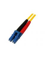 StarTech.com 1m Fiber Optic Cable - Single-Mode Duplex 9/125 - LSZH - LC/LC - OS1 - LC to LC Fiber Patch Cable (SMFIBLCLC1)