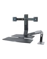 Ergotron WorkFit-A Dual Workstation With Worksurface