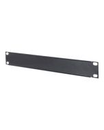 Intellinet 10" Blindabdeckung, 1 HE, verdeckt ungenutzte Bereiche in 10"-Schränken, Metall, schwarz - Blindabdeckung - Rack montierbar - Schwarz, RAL 9005 - 1U - 25.4 cm (10")