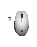 HP Dual Mode - Maus - optisch - kabellos - Bluetooth, 2.4 GHz - kabelloser Empfänger (USB)