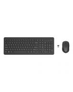 HP 330 - Tastatur-und-Maus-Set - kabellos - 2.4 GHz