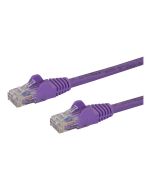 StarTech.com 3m Cat6 Snagless RJ45 Ethernet Netzwerkkabel - Lila - 3m Cat 6 UTP Kabel - Netzwerkkabel - RJ-45 (M)