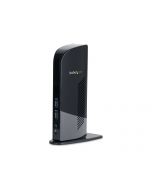 StarTech.com USB 3.0 Dockingstation, kompatibel mit Windows / macOS, unterstützt Dual Displays, HDMI und DVI, inkl. DVI zu VGA Adapter