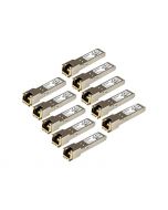 StarTech.com Gigabit RJ45 Kupfer SFP Transceiver Modul - Cisco GLC-T kompatibel - 1000Base-T - Mini-GBIC - 10er Pack - SFP (Mini-GBIC)-