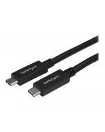 StarTech.com 1m USB 3.1 USB-C Kabel - USB 3.1 Anschlusskabel - USB-Kabel - 24 pin USB-C (M)