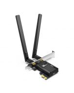 TP-LINK Archer TX55E, Kabellos, PCI Express, WLAN / Bluetooth, Wi-Fi 6 (802.11ax), 2402 Mbit/s, Schwarz