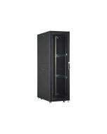 DIGITUS Professional Unique DN-19 SRV-36U-B-1 - Schrank Netzwerkschrank - Schwarz, RAL 9005 - 36U - 48.3 cm (19")