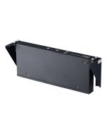 StarTech.com 2HE 19 Zoll Wandmontage Geräte Rack - Open Frame Rack - Stahl - Schwarz - Halterung - geeignet für Wandmontage - Schwarz - 2U - 48.3 cm (19")