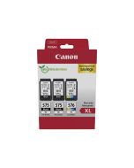 Canon PG-575XLx2/CL-576XL Multipack - 3er-Pack - Hohe Ergiebigkeit - Schwarz, Farbe (Cyan, Magenta, Gelb)