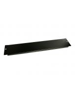 StarTech.com 2 HE Rack Blindblende für 19 Serverschränke und Racks - Blindabdeckung - Schwarz - 2U - 48.3 cm (19")