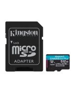 Kingston Canvas Go! Plus - Flash-Speicherkarte (microSDXC-an-SD-Adapter inbegriffen)