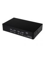 StarTech.com 4 Port DisplayPort USB KVM Switch mit Audio