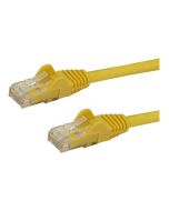 StarTech.com 3m Cat6 Gigabit Snagless Patchkabel - RJ45 UTP Netzwerkkabel mit Schutzmanschette - Cat 6 Kabel - Gelb - Patch-Kabel - RJ-45 (M)