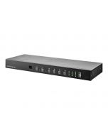 StarTech.com 4x4 HDMI Matrix Switch mit Audio- und Ethernet-Steuerung - 4K 60Hz - HDMI-Switch - Rack-montierbar (VS424HD4K60)