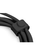 DIGITUS USB-C Silikon Anschlusskabel, 1m, schwarz