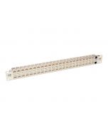 Eaton Tripp Lite Series 48-Port Cat6a Patch Panel Rackmount Shielded Feedthrough RJ45 1U - Patch Panel - CAT 6a - STP - RJ-45 X 48 - 1U - 48.3 cm (19")