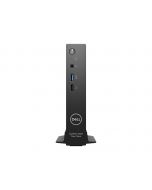 Dell OptiPlex 3000 Thin Client - Thin Client - DTS - 1 x Pentium Silver N6005 / 2 GHz - RAM 8 GB - Flash - eMMC 64 GB - UHD Graphics - 1GbE, Bluetooth, Wi-Fi 6E - WLAN: Bluetooth, 802.11a/b/g/n/ac/ax (Wi-Fi 6E)