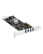 StarTech.com 4 Port USB 3.0 SuperSpeed PCI Express Schnittstellenkarte mit 4 5Gb/s Kanälen und UASP